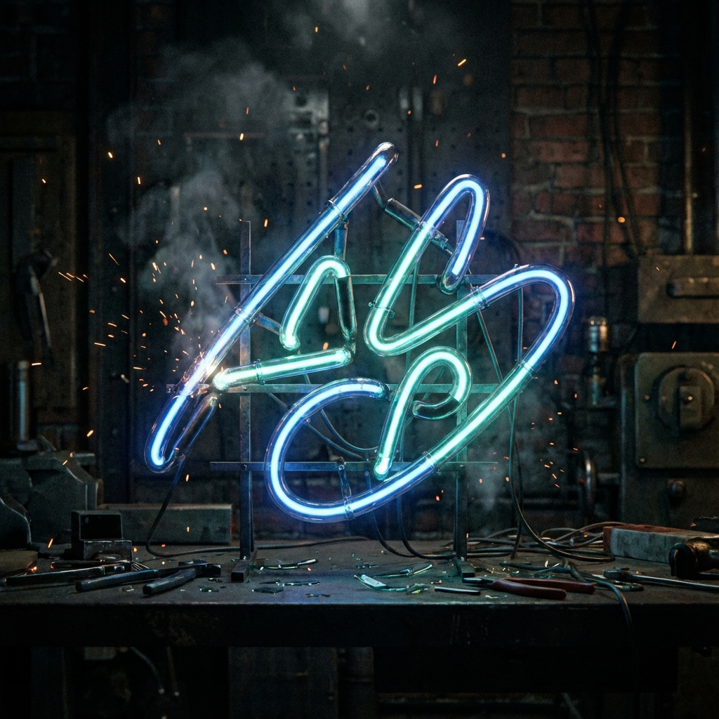 Industrial Workshop Neon